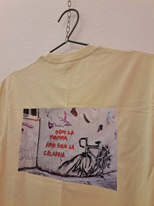 T-Shirt "Dopo la mamma amo solo la calabria"