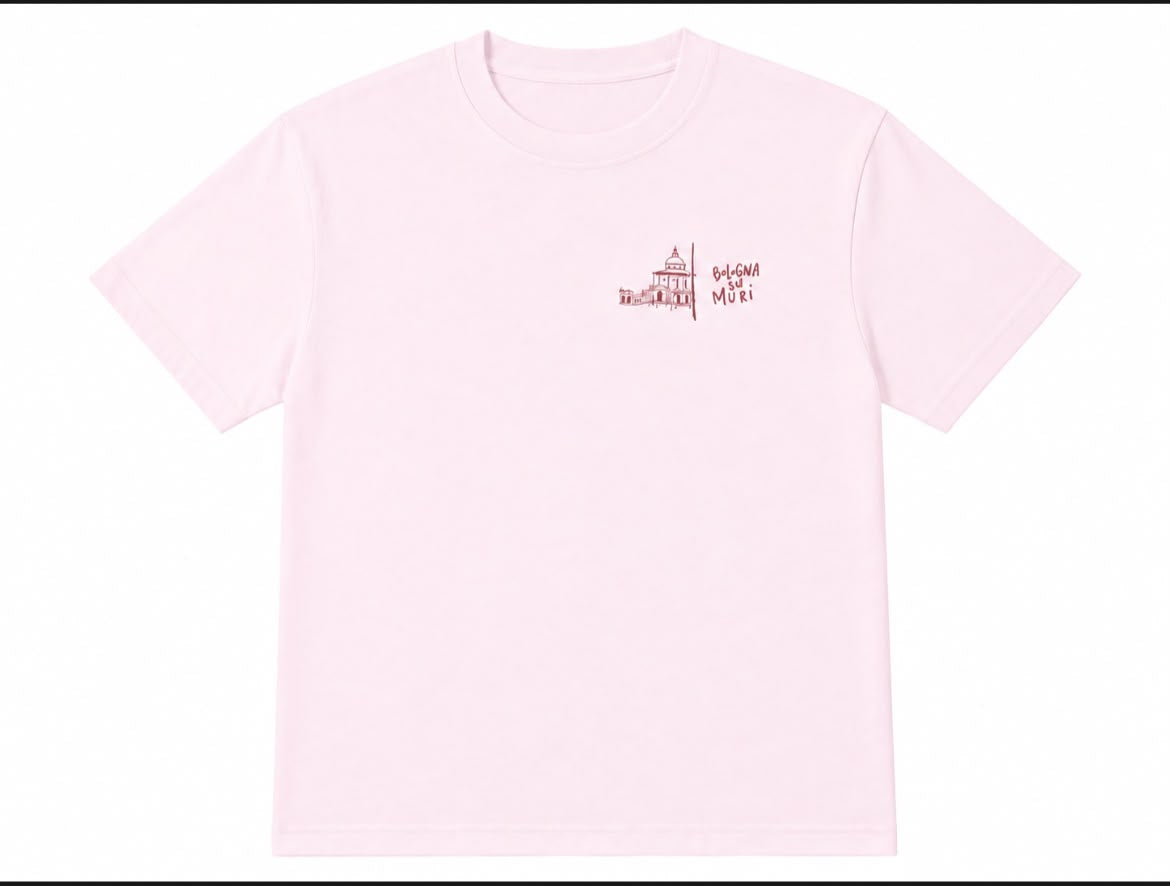 T-shirt "AirBnB Crepa" Pink