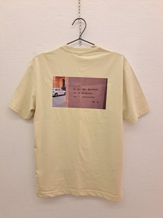 T-Shirt "Se non ami Bologna hai un problema coi sentimenti" - OVERSIZE