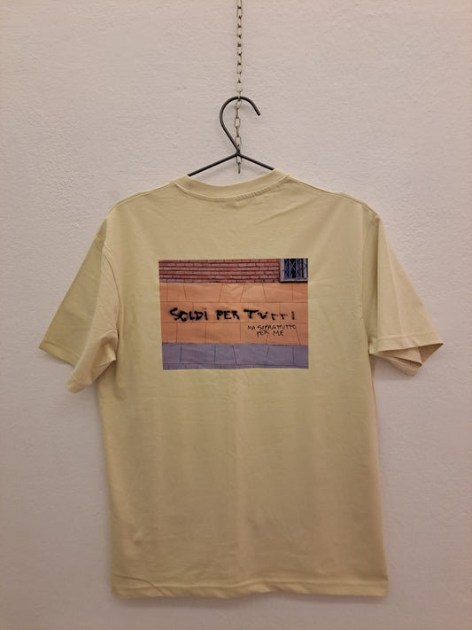 T-Shirt "Soldi per tutti ma soprattutto per me" - OVERSIZE