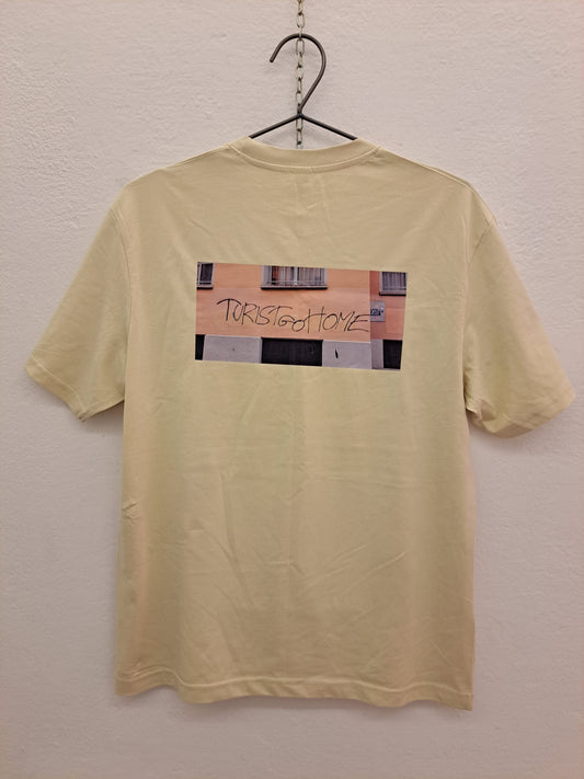 T-shirt "Turist go home" - OVERSIZE