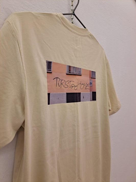 T-shirt "Turist go home" - OVERSIZE