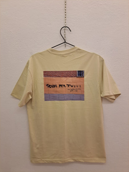 T-Shirt "Soldi per tutti ma soprattutto per me" - OVERSIZE