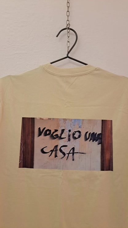 T-Shirt "Voglio una casa"