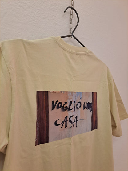 T-Shirt "Voglio una casa"