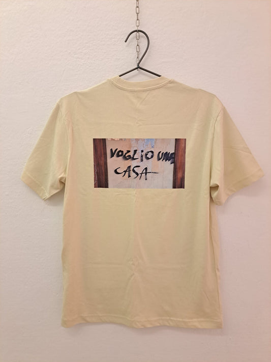 T-Shirt "Voglio una casa"